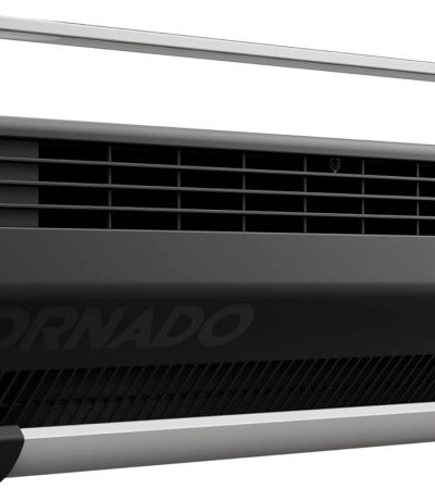 Vornado BXR Horizontal and Tower Fan, Multi-Position and Multidirectional High Velocity Fan, Pivoting Carry Handles, 20 Inch, Directs Cool Air Upward, Powerful Cooling, 3 Speed Settings, Black